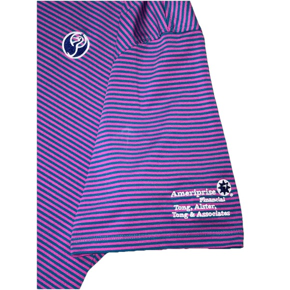 Lot Of 3 Greyson Polo Shirts Striped Size XL Golf - Picture 6 of 12